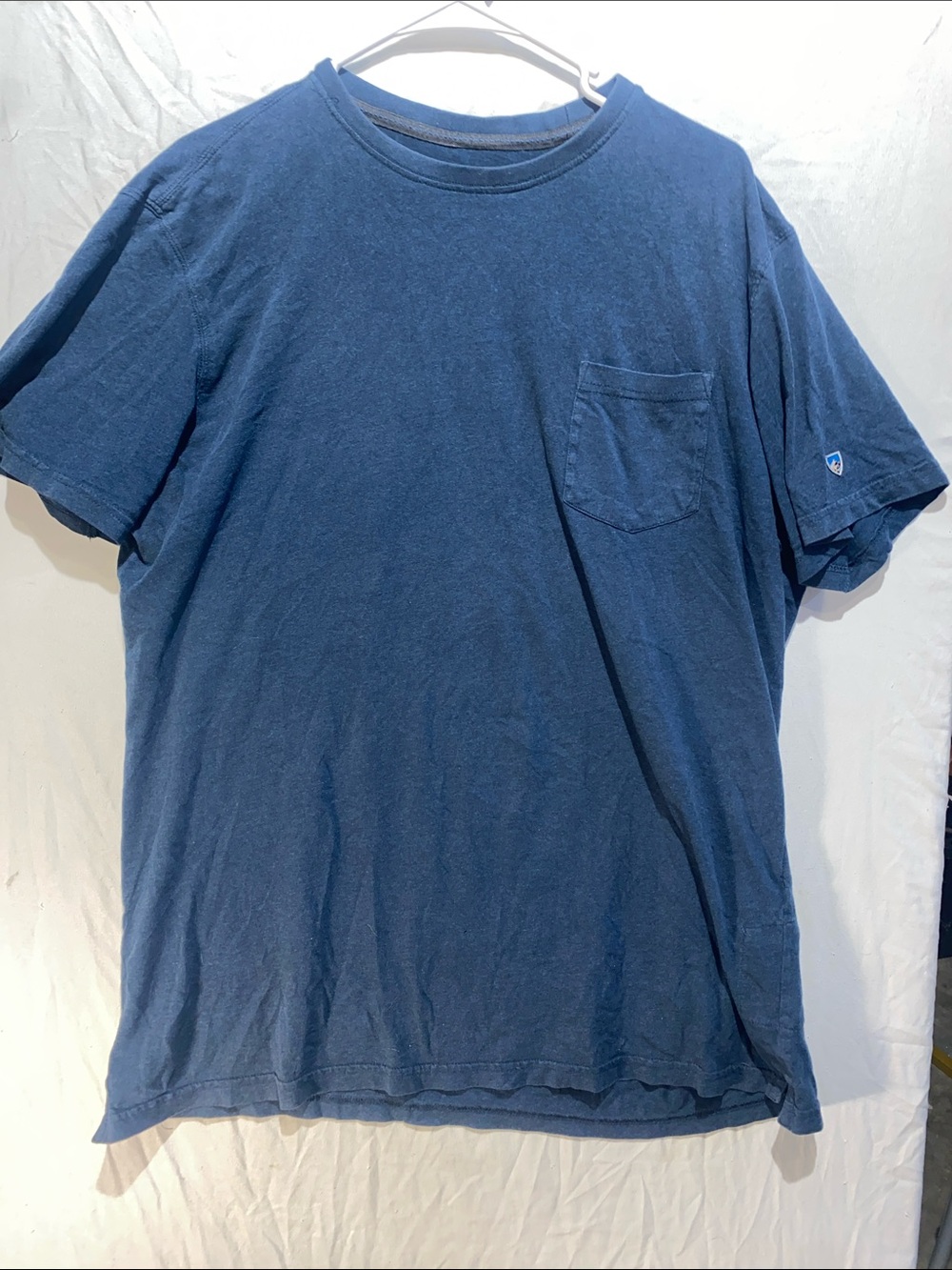 Kuhl Wildfibre Pocket Crew Neck T-Shirt - Blue